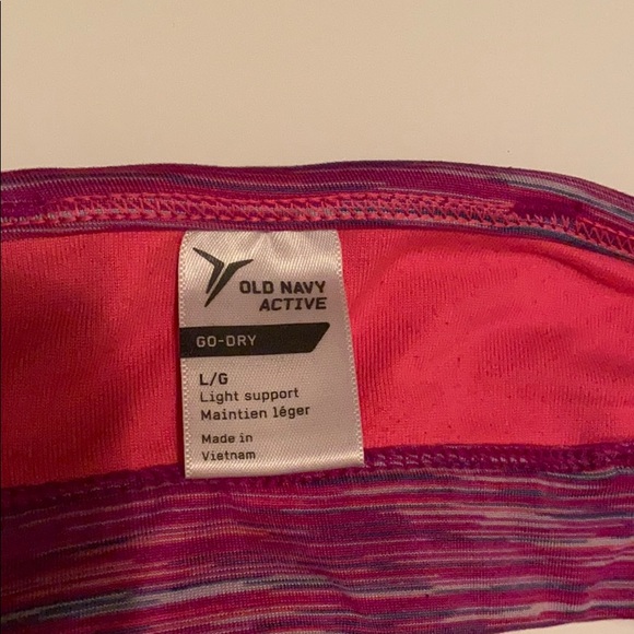 Old Navy Purple Sports Bra - Picture 3 of 3